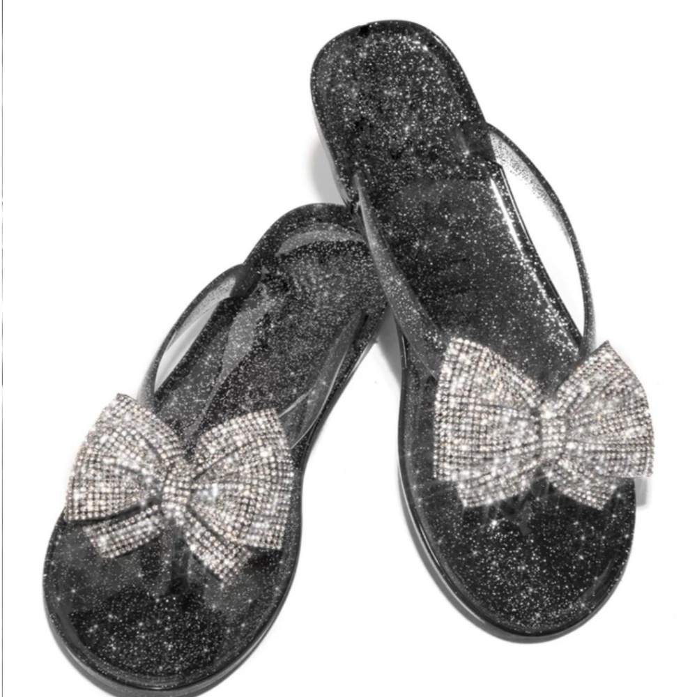 Nwt rhinestone sandals